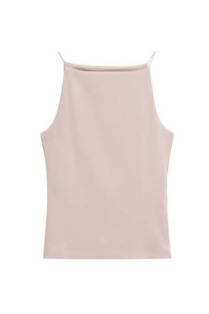 Halter Tank Thin Strap Top