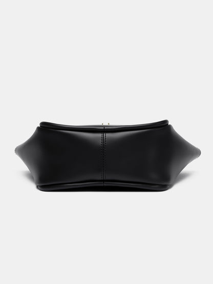 Leather Shoulder Bag with Pouch