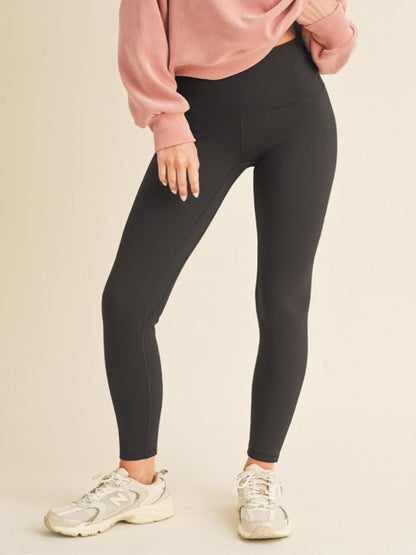 Black Fleece Leggings