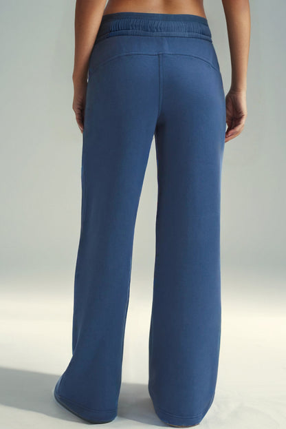 Drawstring Wide Leg Pants