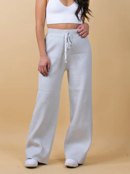 Ribbed Sweater Pants