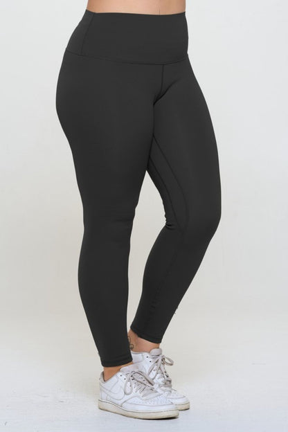 Black Fleece Leggings