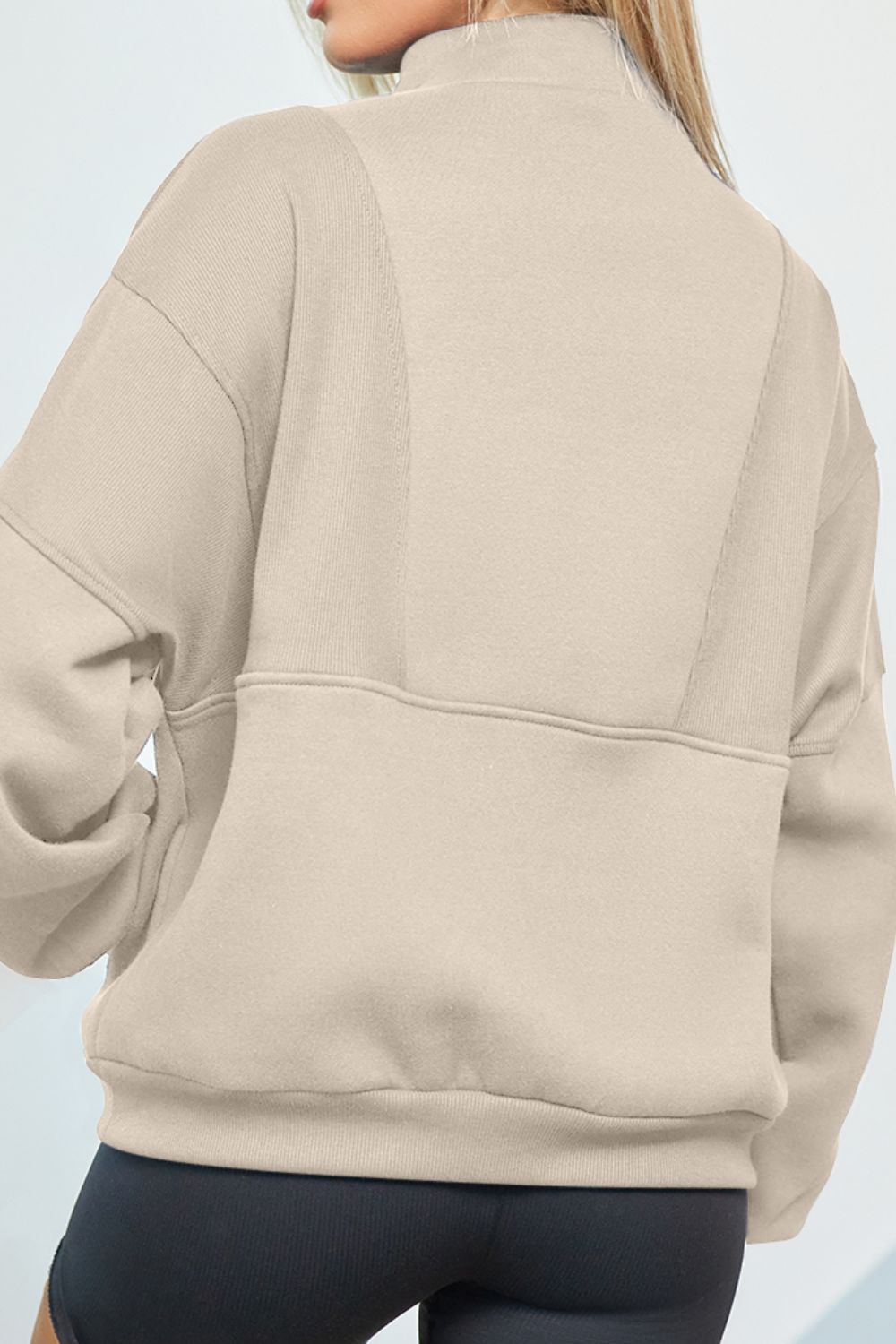 Half Zip Sweatshirt