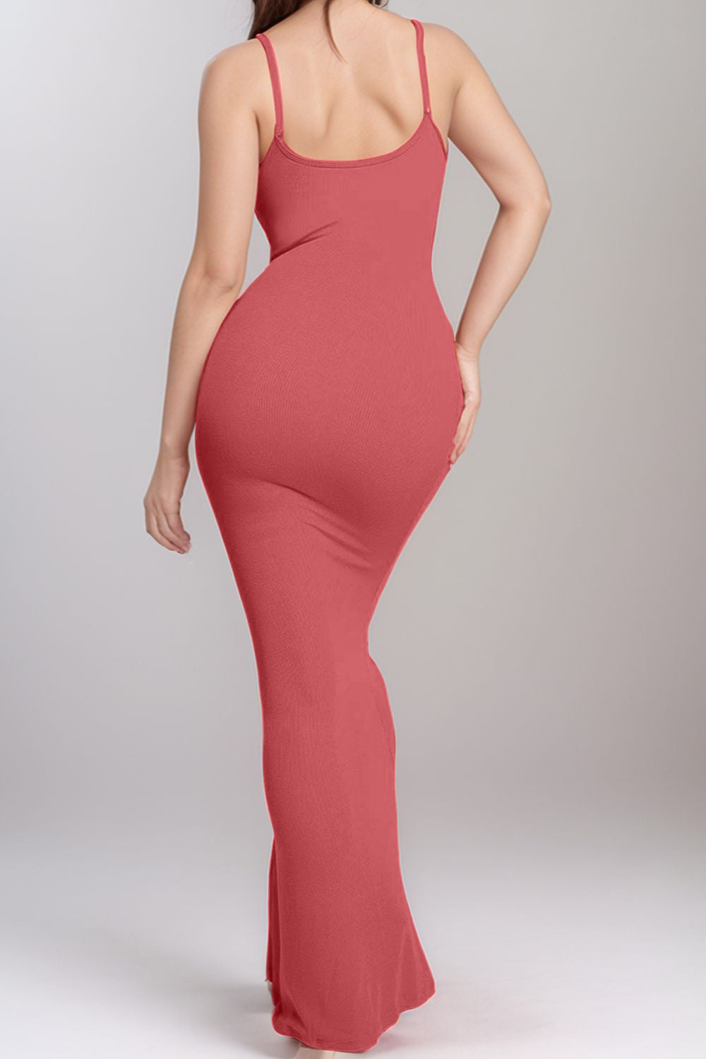 Built-In Shapewear Sleeveless Dress