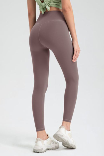 Wide Waistband High Waist Leggings