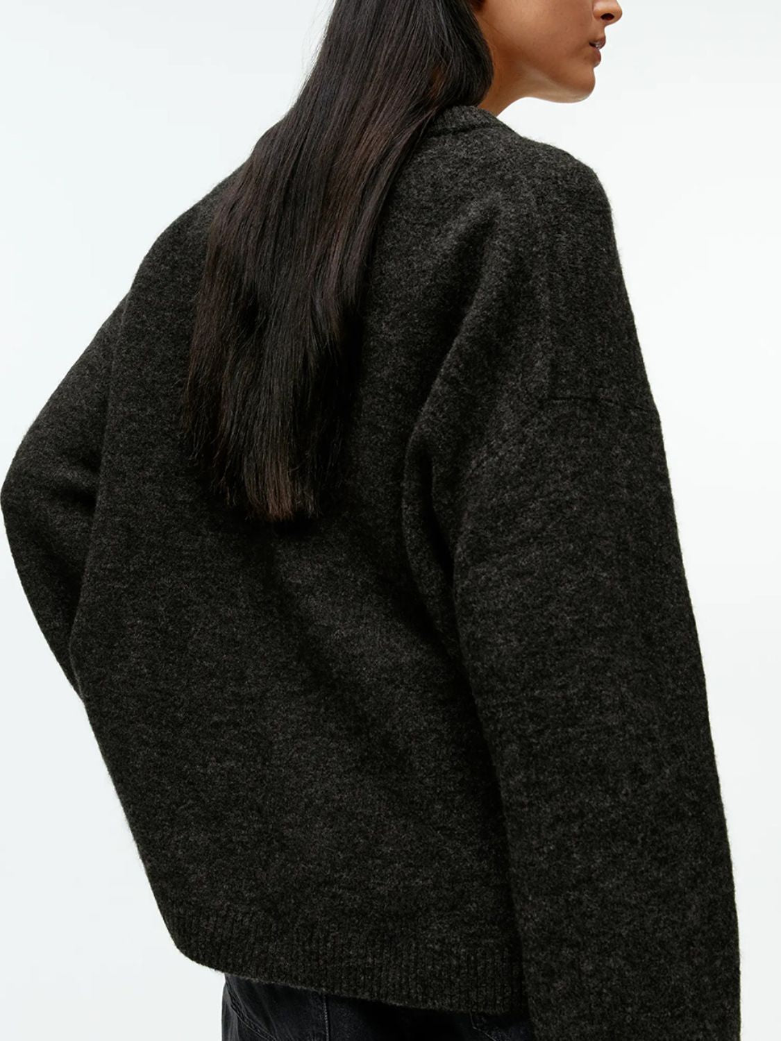 Drop Shoulder Sweater