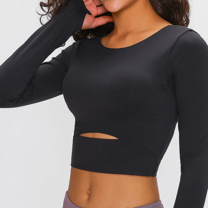 Long Sleeve Cropped Top