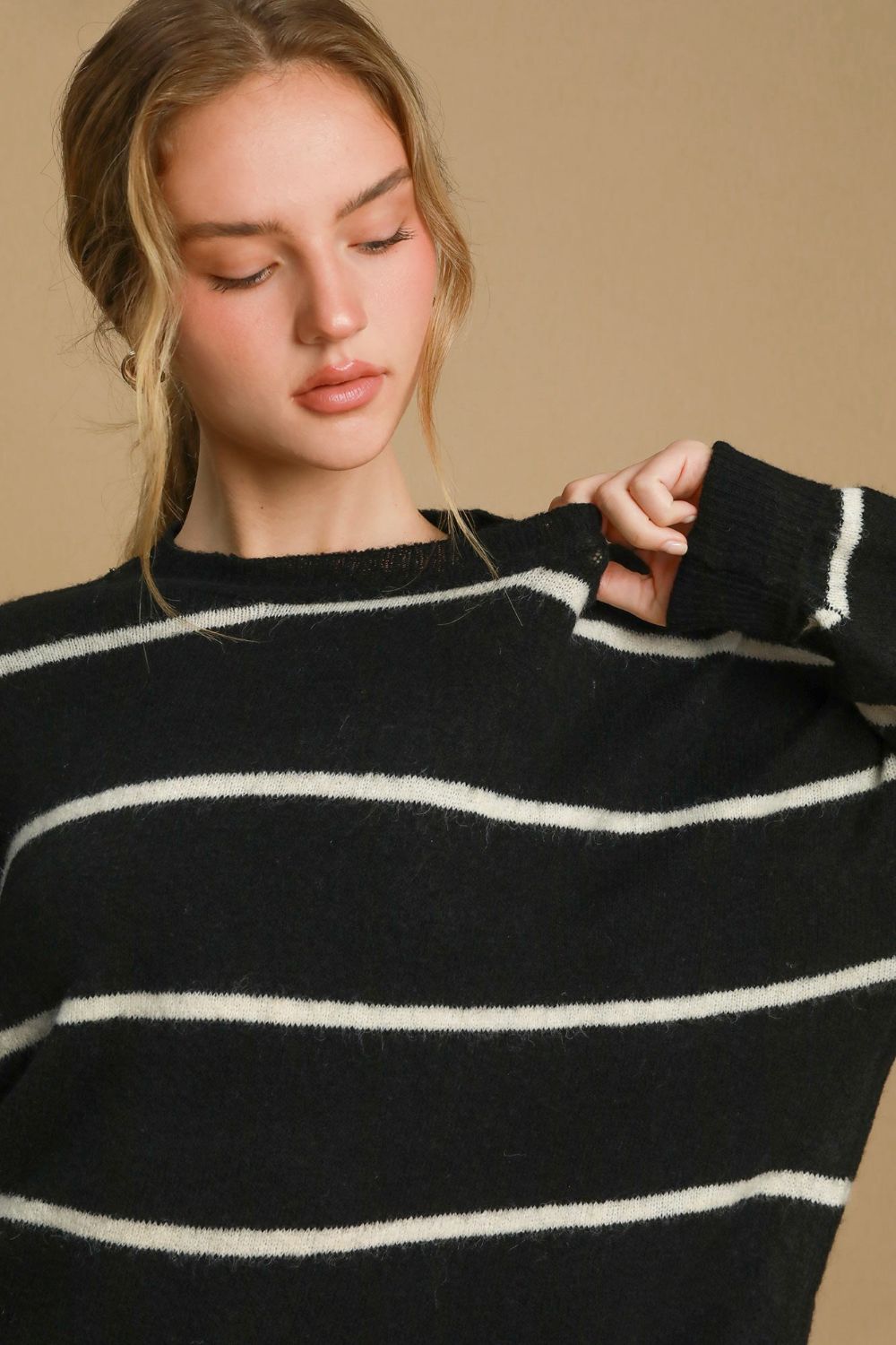 Wool Striped Sweater