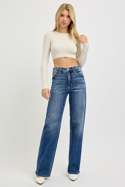 High Rise Risen Jeans