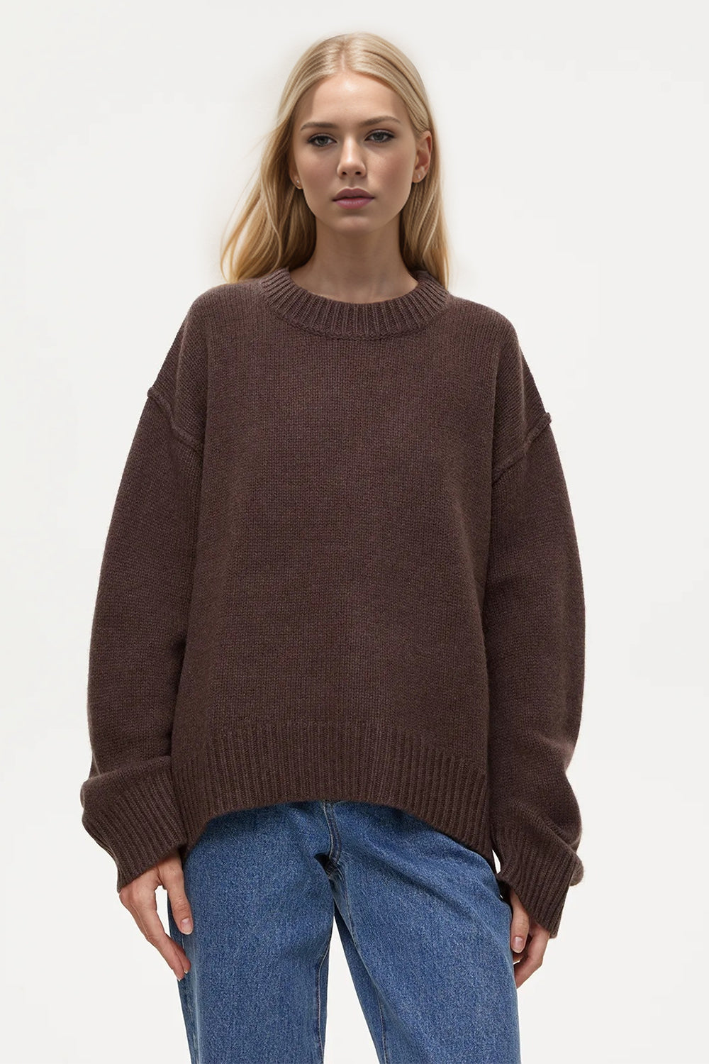 Dropped Shoulder Sweater