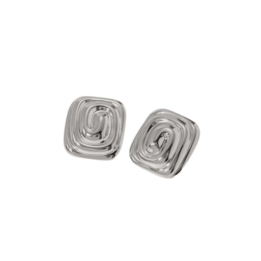 Squared Stud Earrings