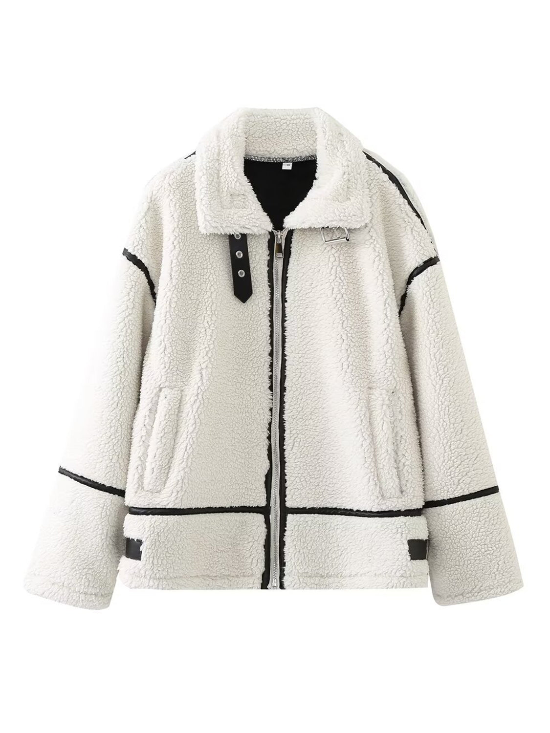 White Sherpa Jacket