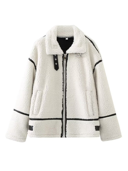 White Sherpa Jacket