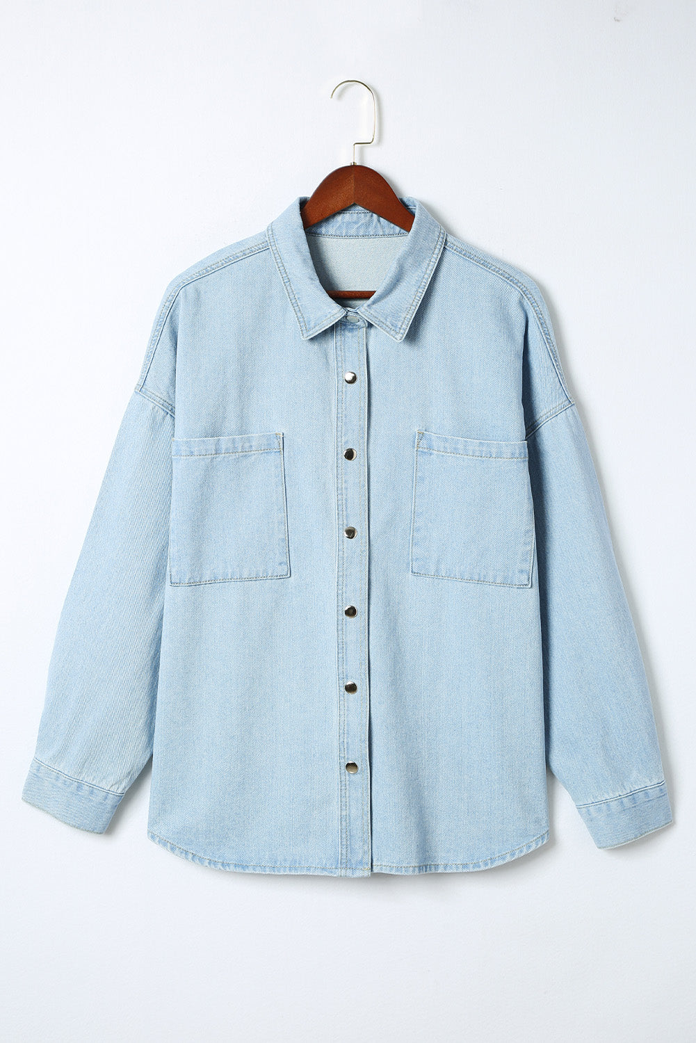 Snap Down Denim Jacket