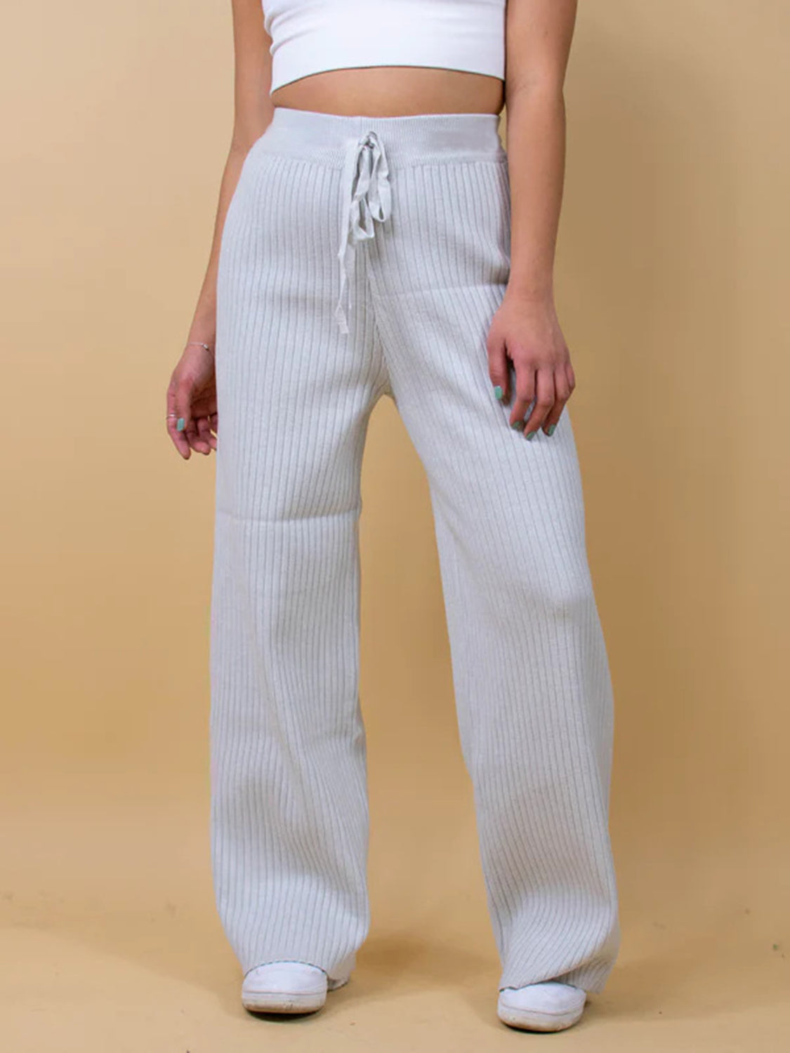 Ribbed Sweater Pants